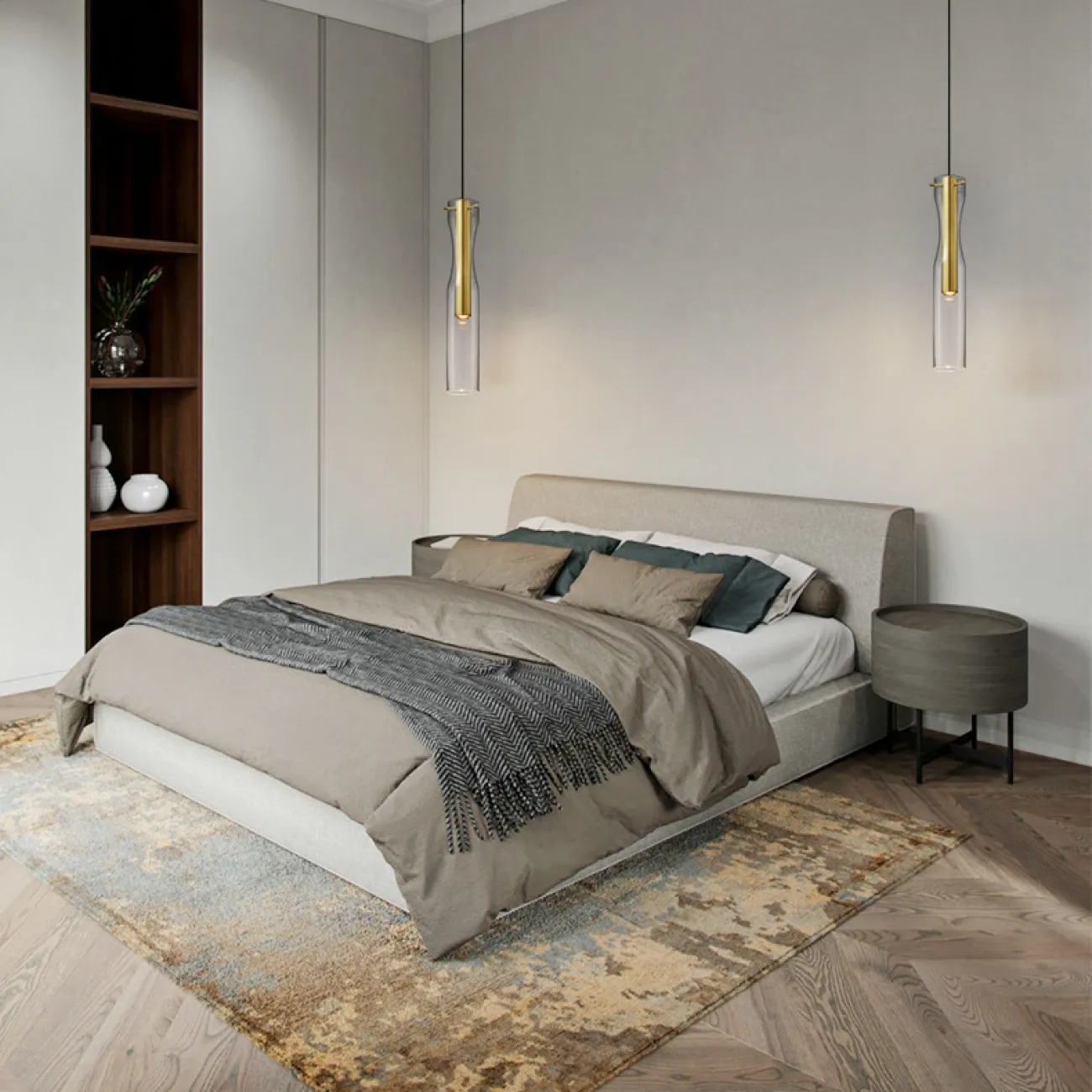 Подвесной светильник MANI Brass от ImperiumLoft