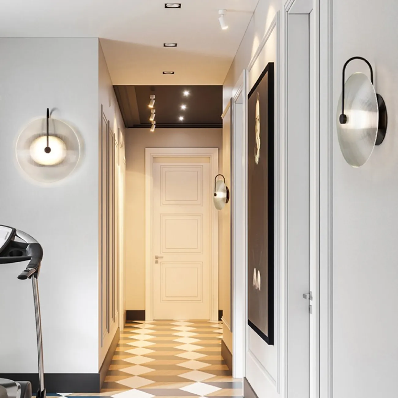 Настенный светильник EMMEN Золотой от ImperiumLoft