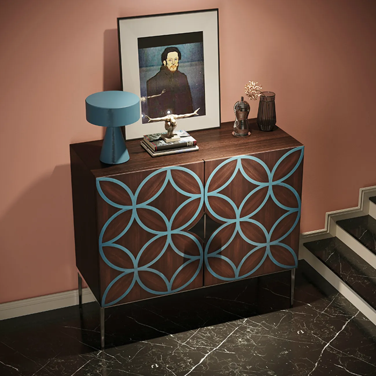 Дизайнерский комод - LaLume-LK00107