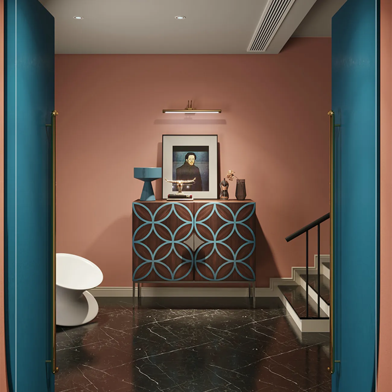 Дизайнерский комод - LaLume-LK00107