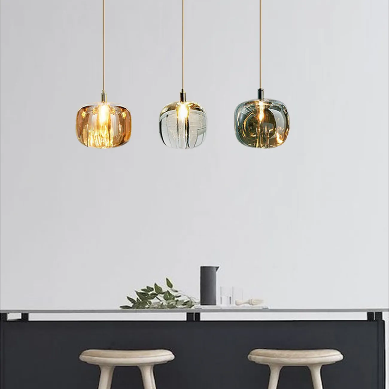Подвесной светильник ROBIN smoky от ImperiumLoft