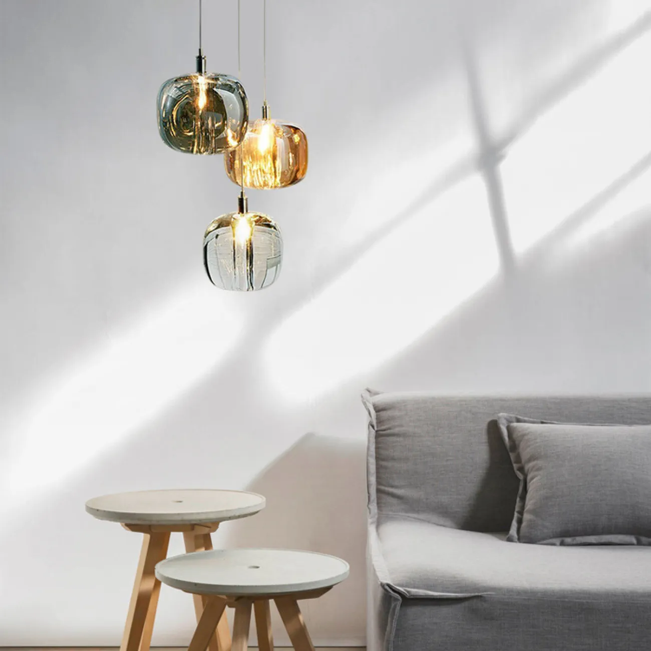 Подвесной светильник ROBIN smoky от ImperiumLoft