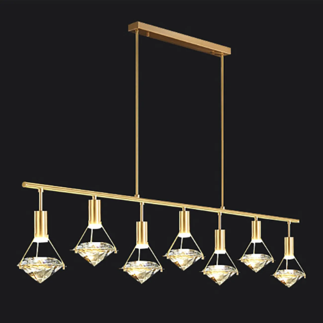 Потолочный светильник GLASGOW LONG L5 от ImperiumLoft