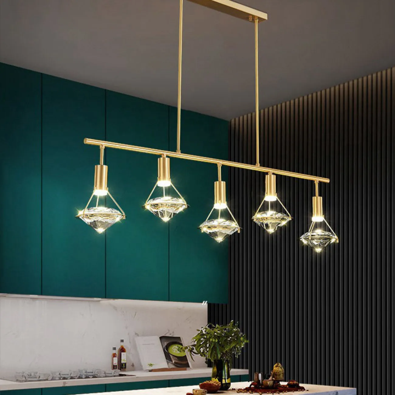 Потолочный светильник GLASGOW LONG L5 от ImperiumLoft