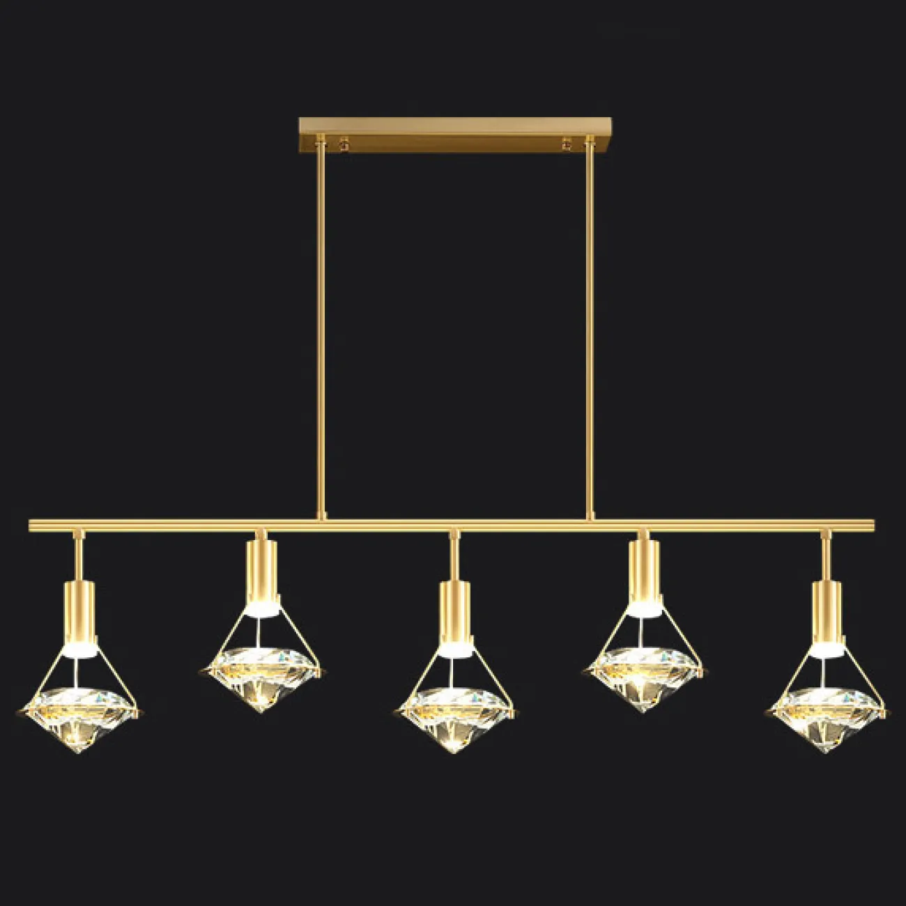 Потолочный светильник GLASGOW LONG L7 от ImperiumLoft