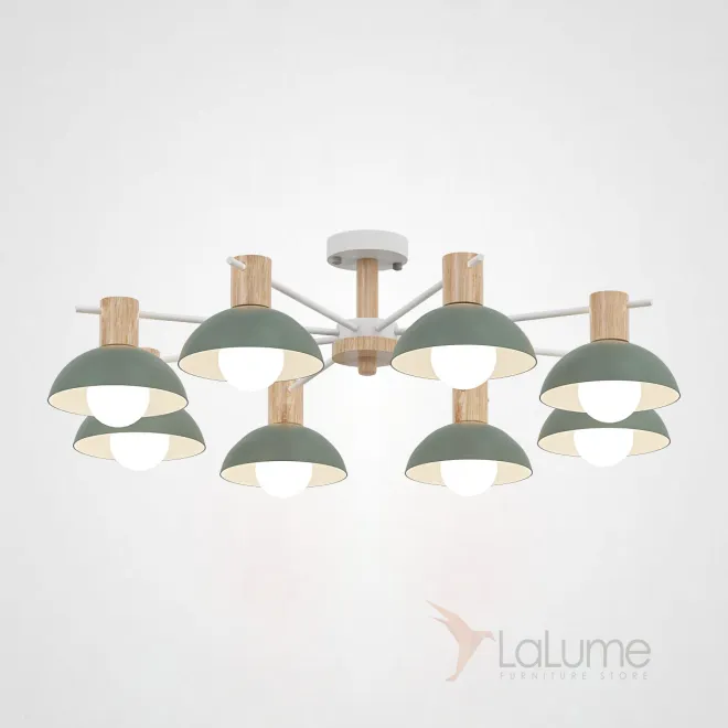 Люстра на штанге DOS D83 Green от ImperiumLoft