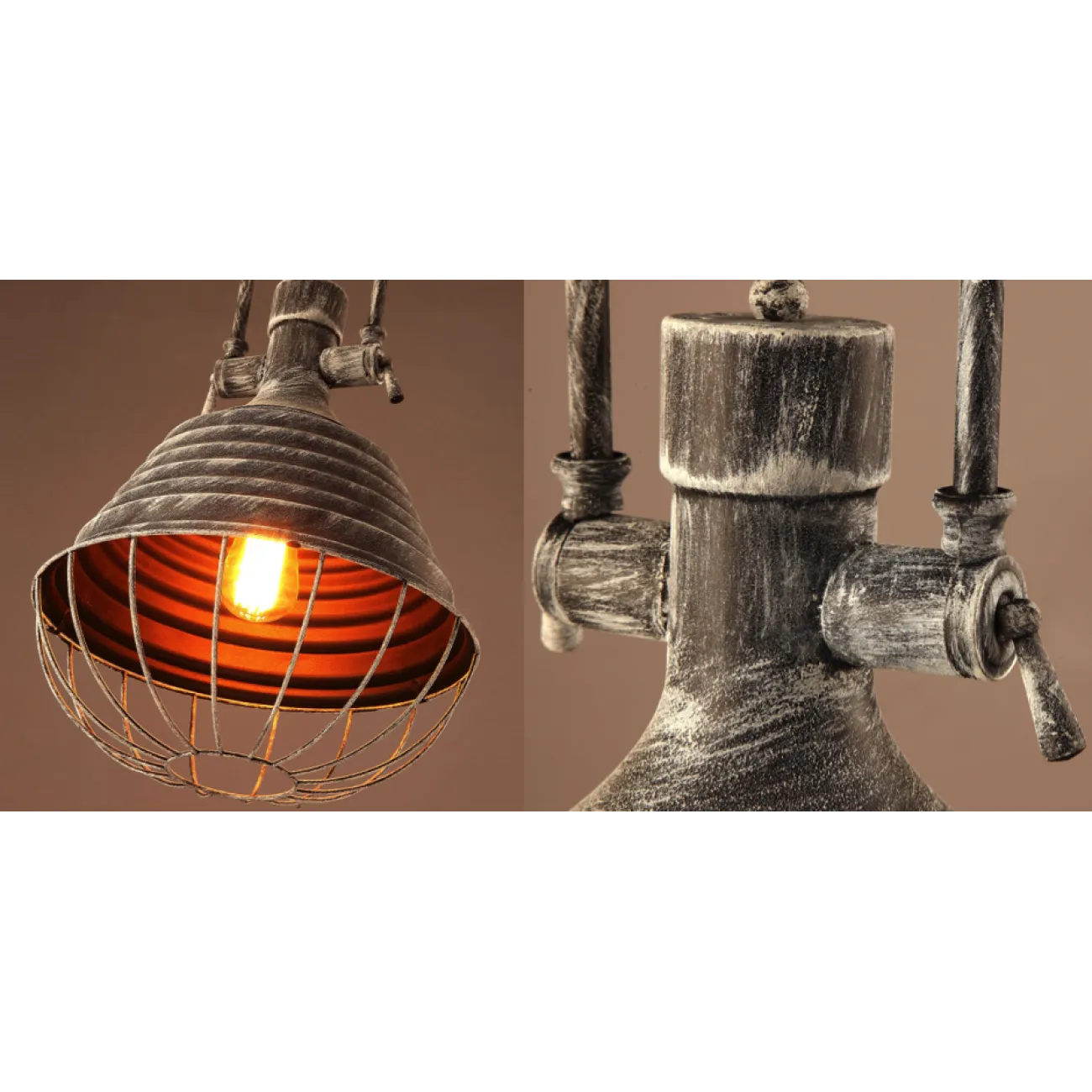 Подвесной светильник Retrika Grey Pendant от LaLume