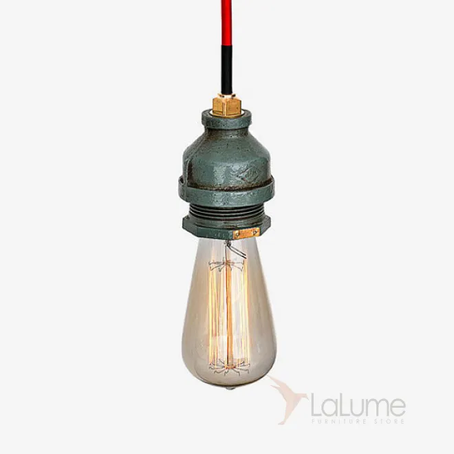 Подвесной светильник Steampunk Cage Glass Edison Ceiling Lamp