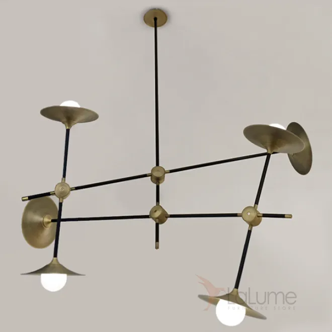 Люстра Disc Turbaya SS-6 Chandelier от LaLume