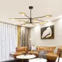 Люстра на штанге INGEL D110 6 lamps White от ImperiumLoft