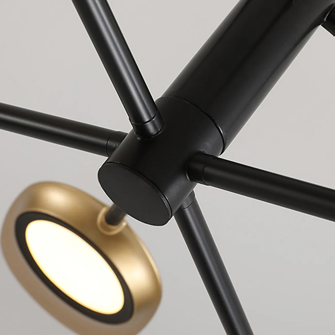 Люстра на штанге INGEL D110 8 lamps White от ImperiumLoft