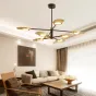 Люстра на штанге INGEL D110 8 lamps White от ImperiumLoft
