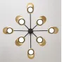 Люстра на штанге INGEL D110 8 lamps White от ImperiumLoft