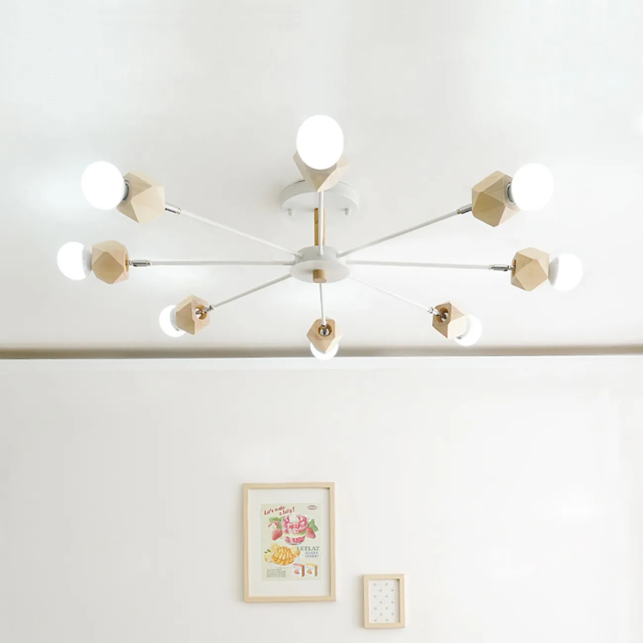 Люстра на штанге JX D78 White от ImperiumLoft Люстра на штанге JX D78 White от ImperiumLoft