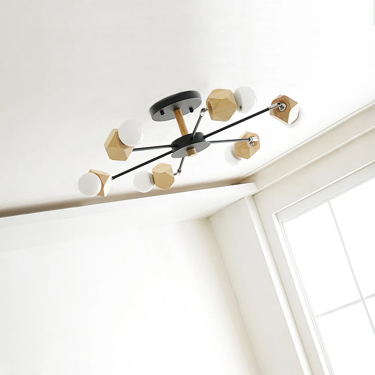 Люстра на штанге JX D78 White от ImperiumLoft Люстра на штанге JX D78 White от ImperiumLoft