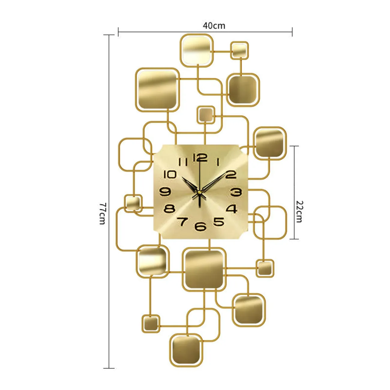 Дизайнерский настенный декор часы LaLume-KKK00336