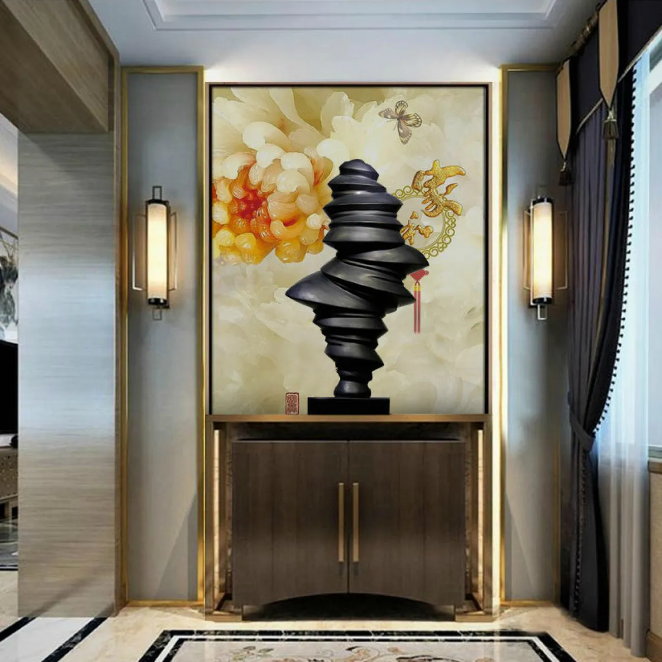 Дизайнерская скульптура LaLume-SKT00158 