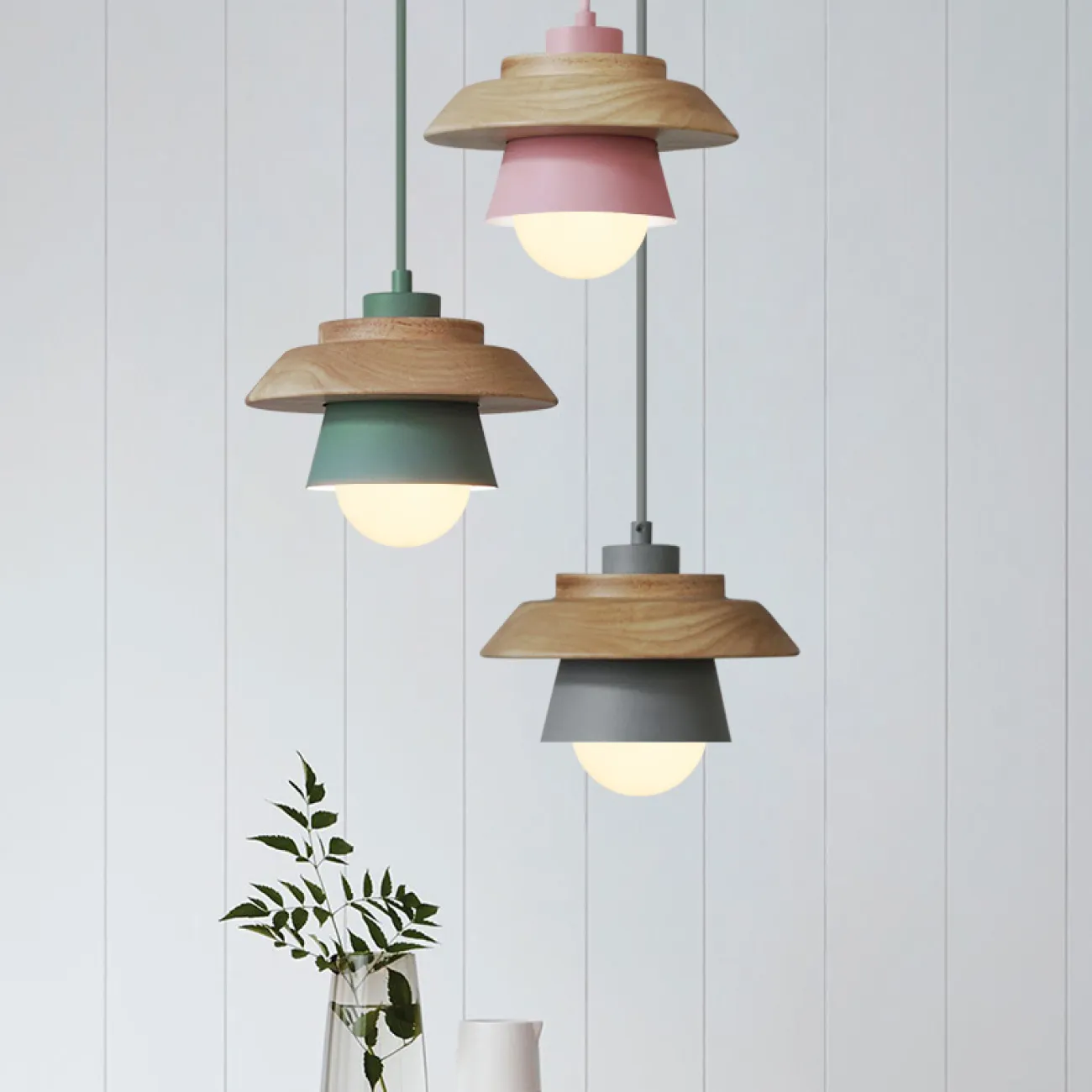 Подвесной светильник ECO Серый от ImperiumLoft