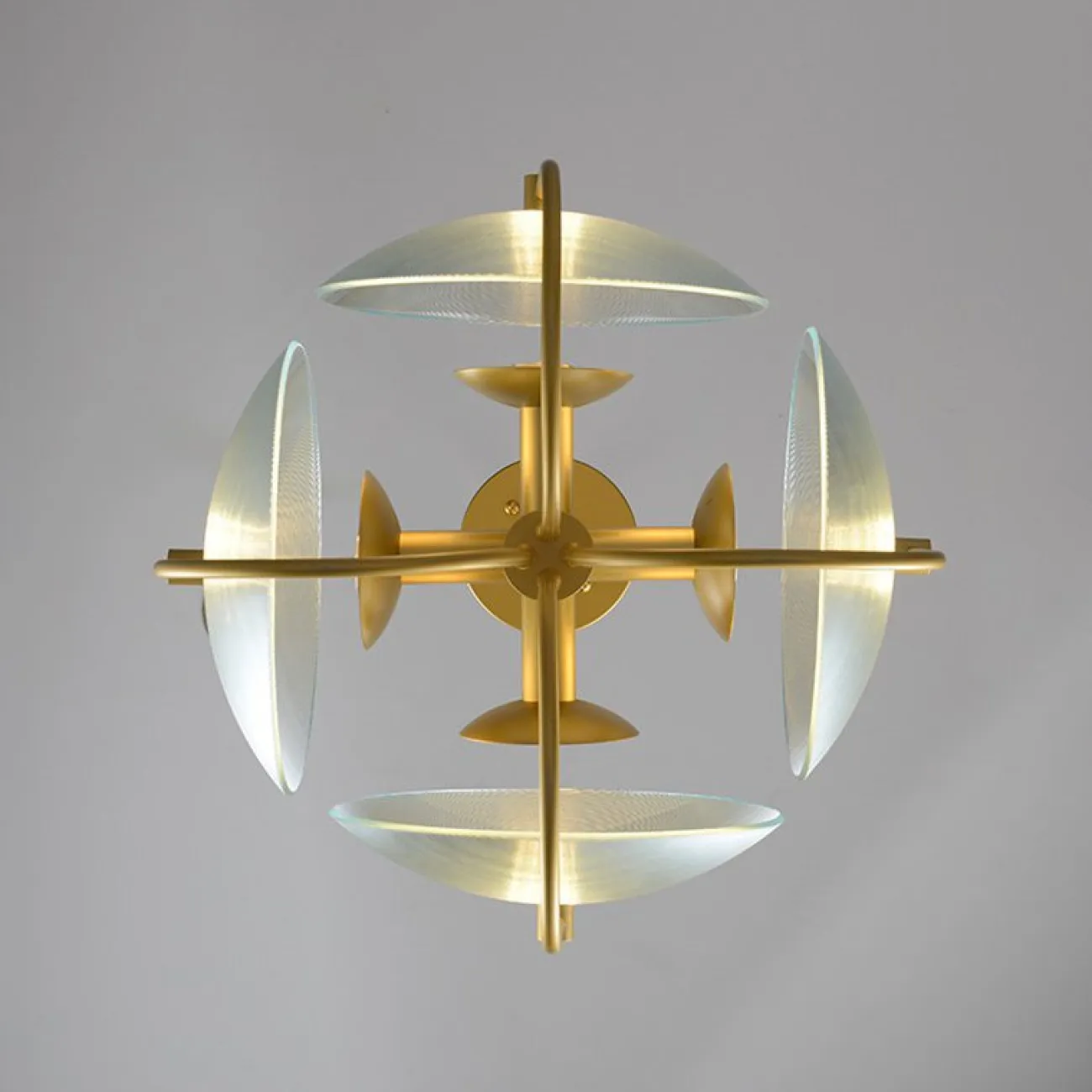 Подвесная люстра REFLEX-B Черный, Прозрачный от ImperiumLoft