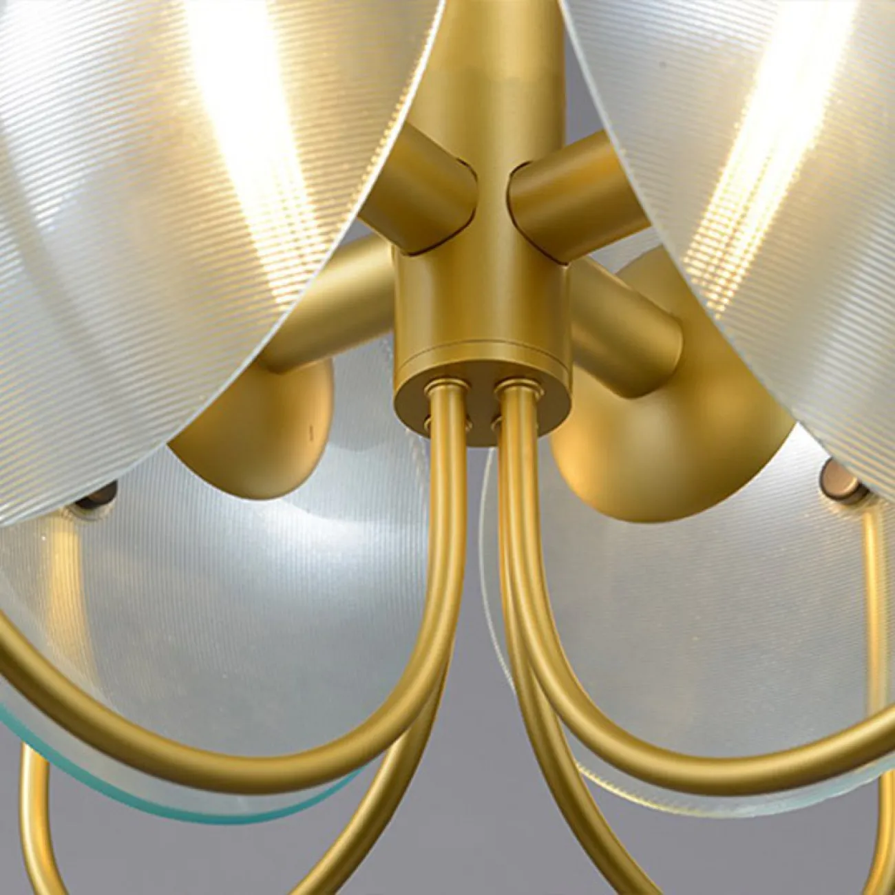 Подвесная люстра REFLEX-B Черный, Прозрачный от ImperiumLoft