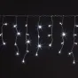 Светодиодная Гирлянда-Бахрома с Белым светом