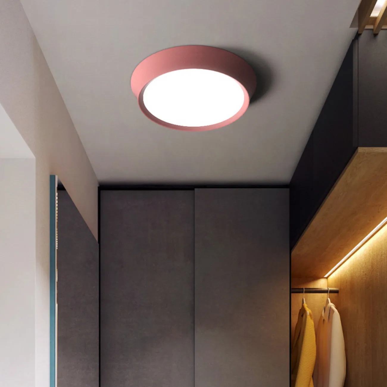 Потолочный светильник POND D24 Pink от ImperiumLoft
