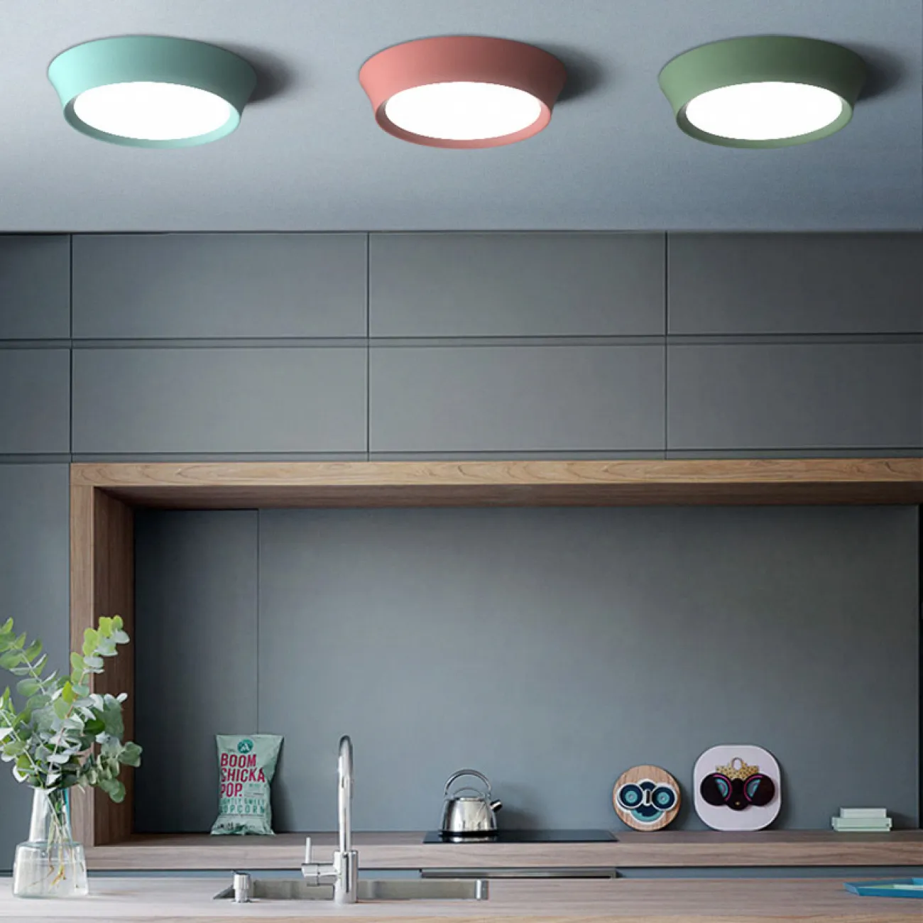 Потолочный светильник POND D24 Pink от ImperiumLoft