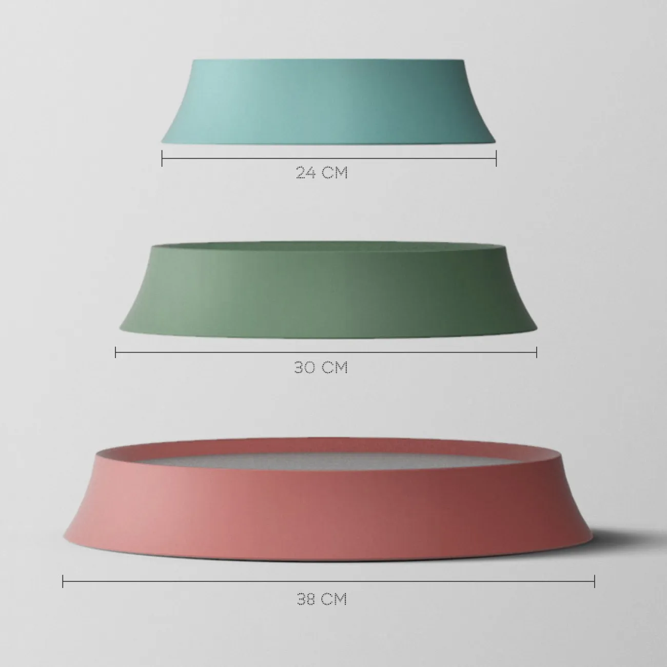 Потолочный светильник POND D24 Pink от ImperiumLoft