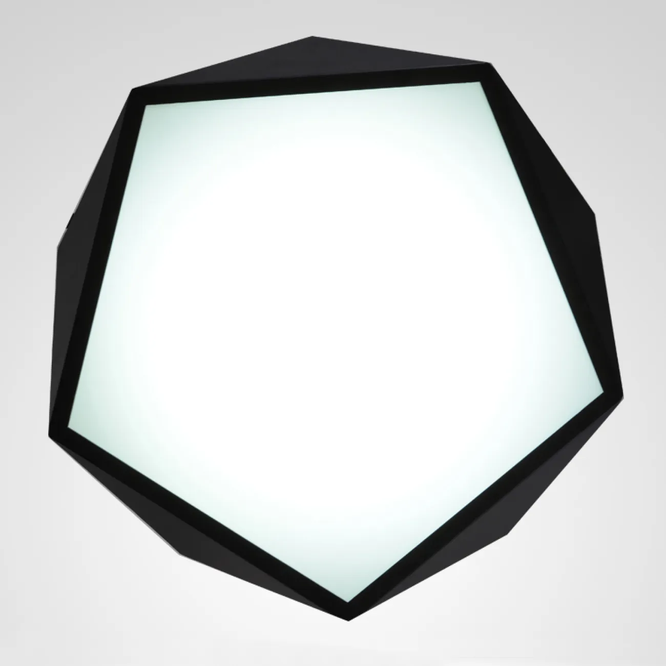 Потолочный светодиодный светильник GEOMETRIC White D40 от ImperiumLoft