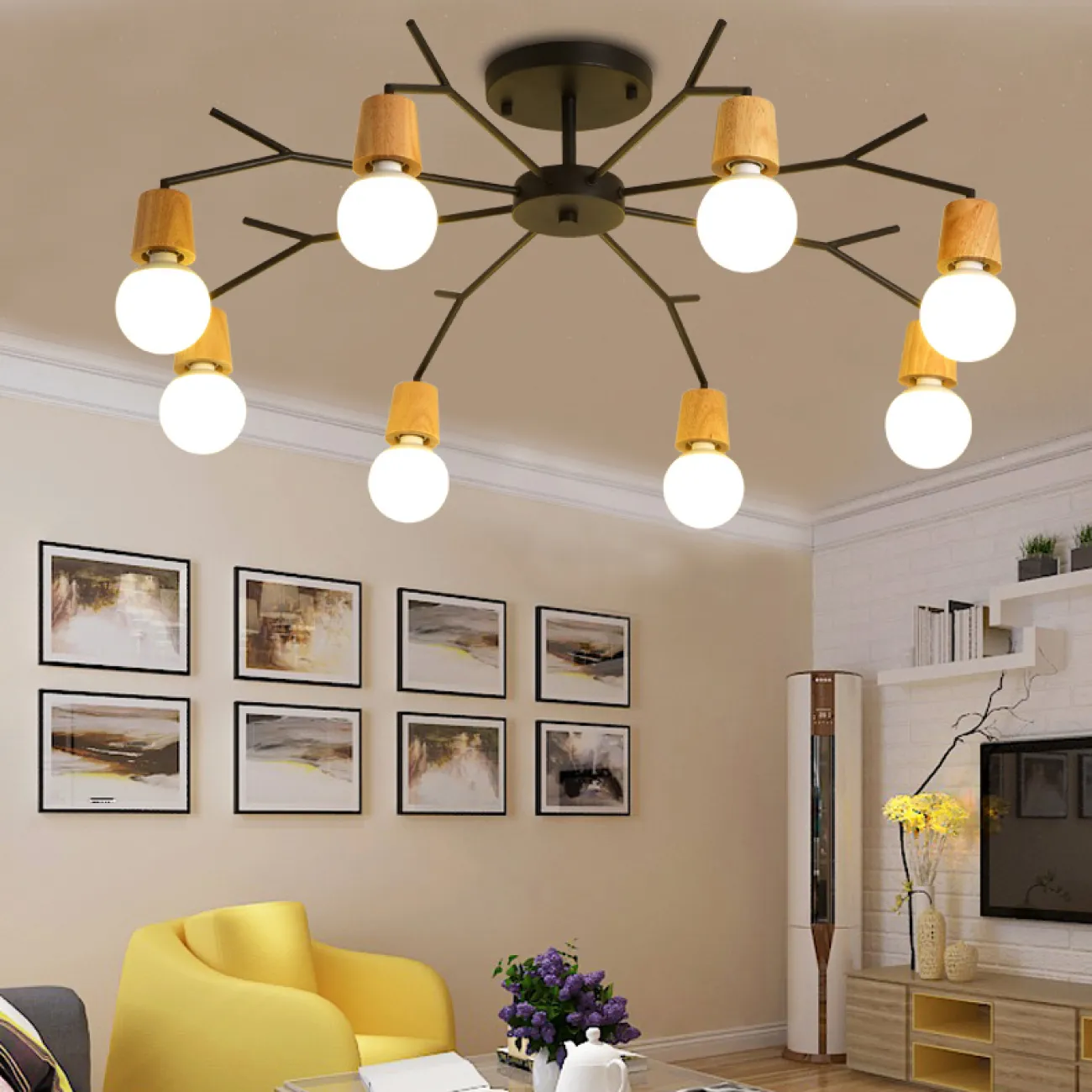 Люстра на штанге LES от ImperiumLoft