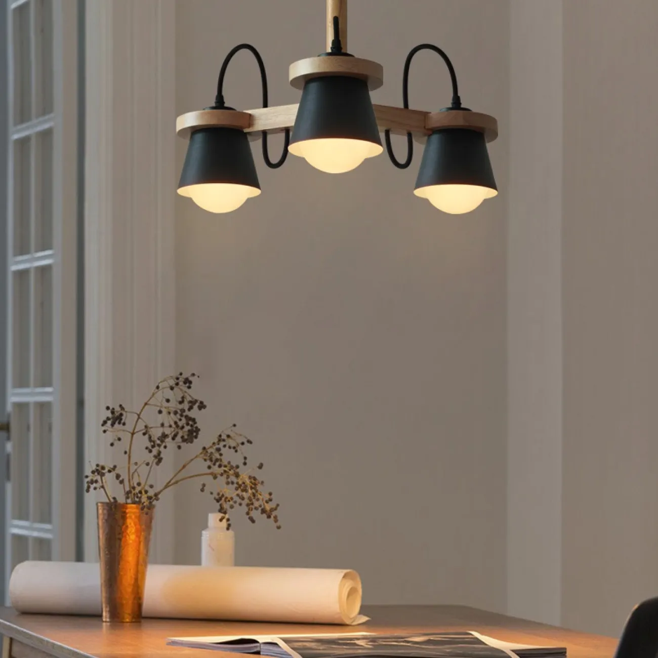 Люстра потолочная NATURA B6 White от ImperiumLoft