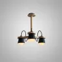 Люстра потолочная NATURA B3 Black от ImperiumLoft