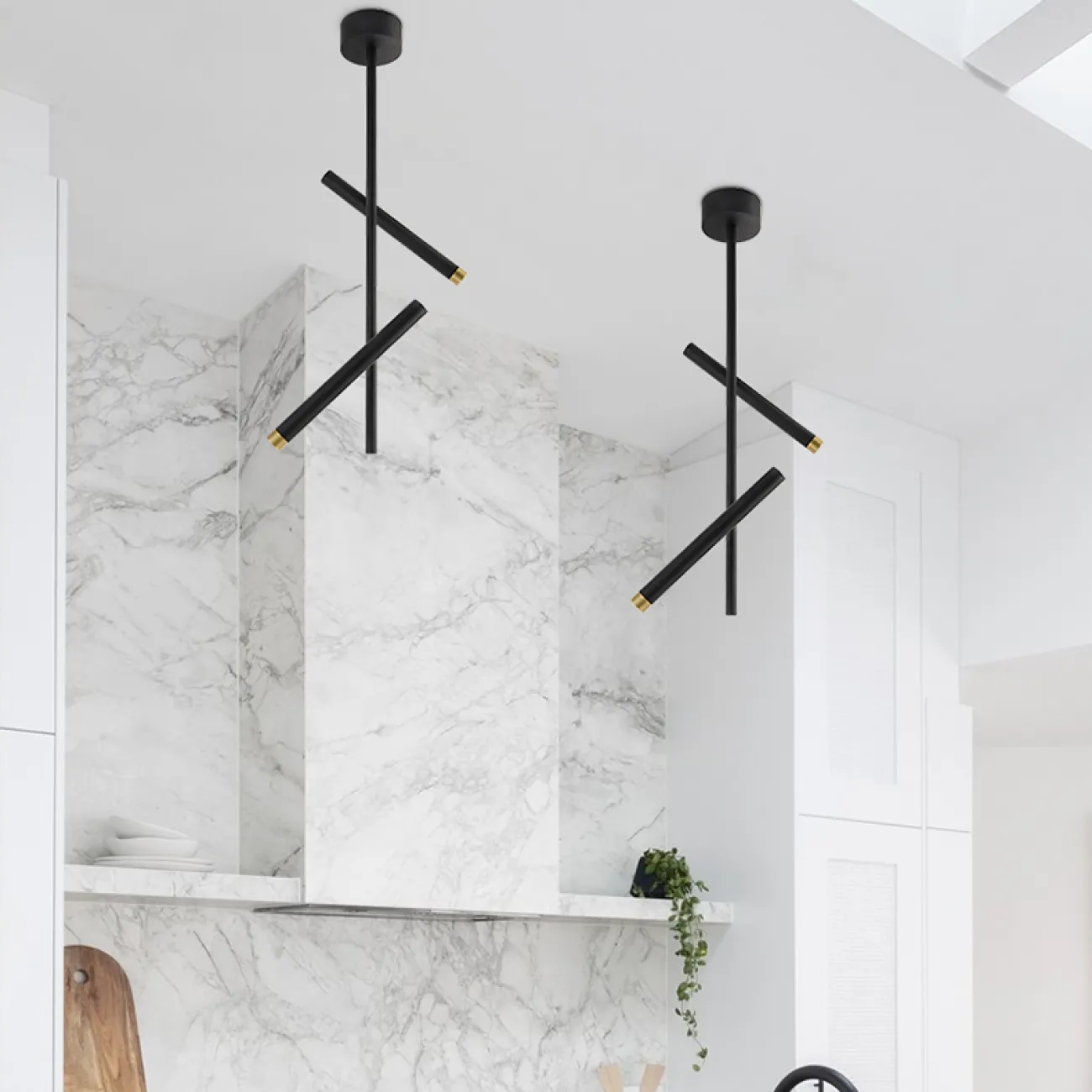 Светильник на потолочной стойке LOOK от ImperiumLoft