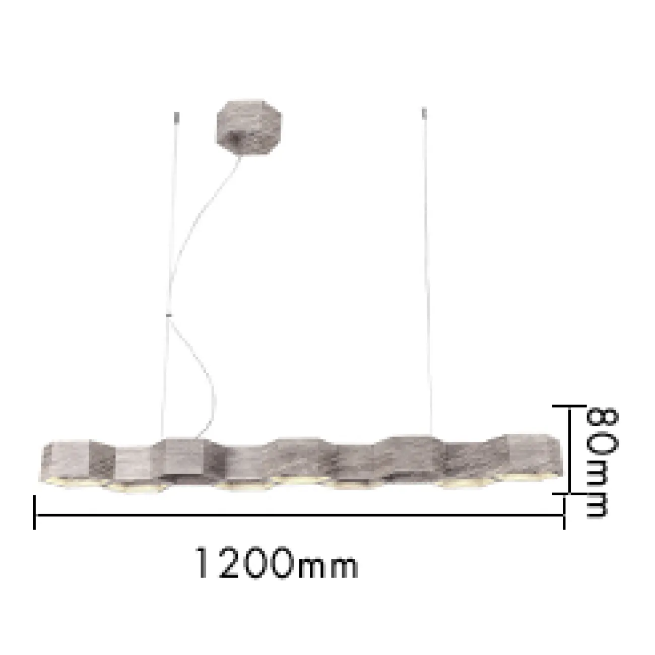 Люстра Honeycomb 7 Loft Wooden Ecolight от LaLume Люстра Honeycomb 7 Loft Wooden Ecolight от LaLume