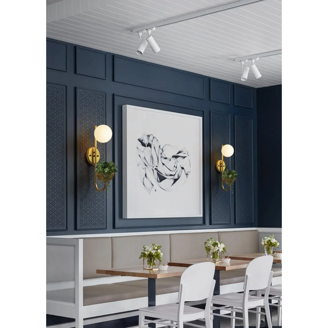 Бра Ritz Single Head Pot Plant Wall Light