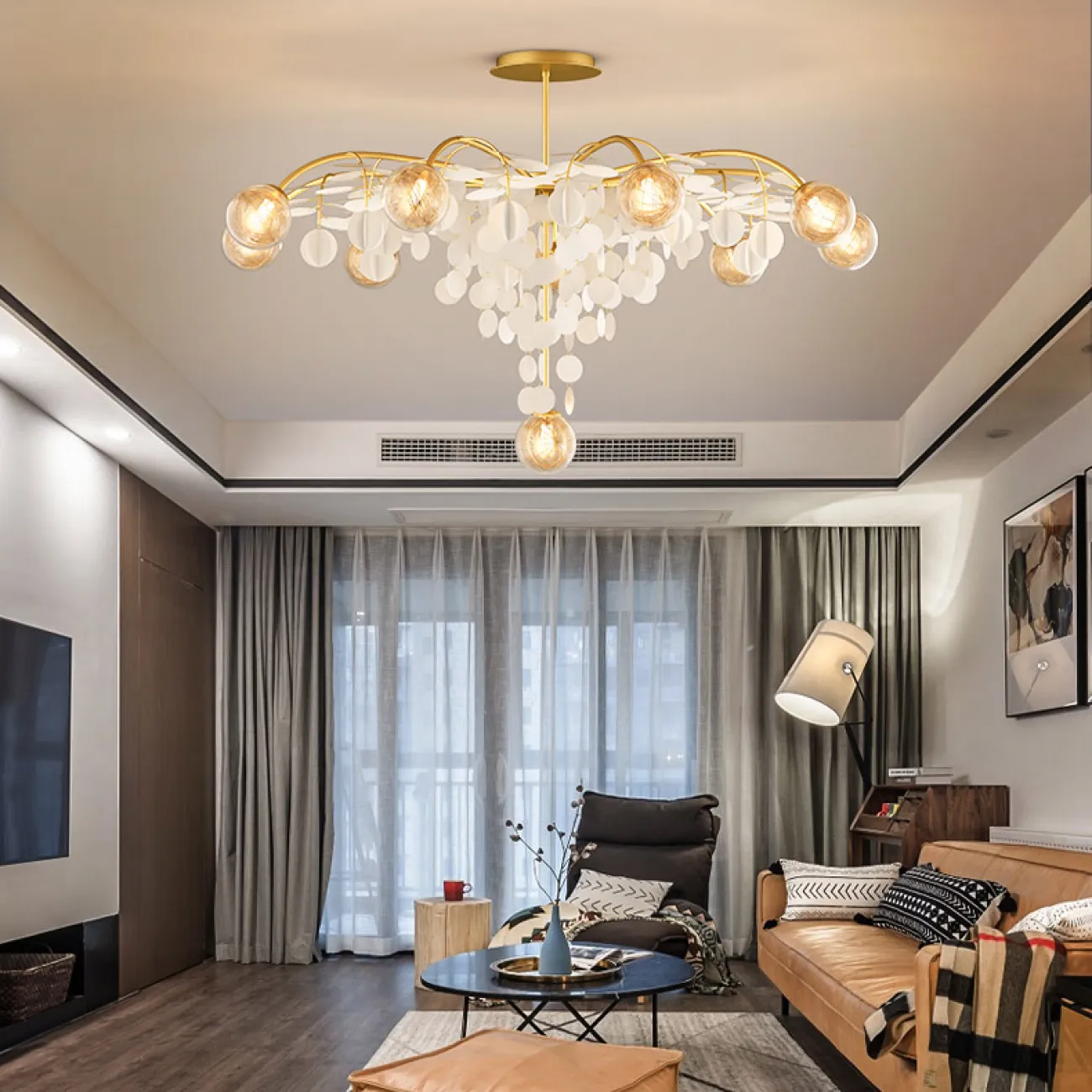 Подвесная люстра FELINA L5 от ImperiumLoft