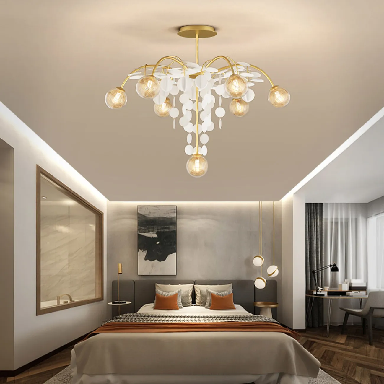 Подвесная люстра FELINA L7 от ImperiumLoft