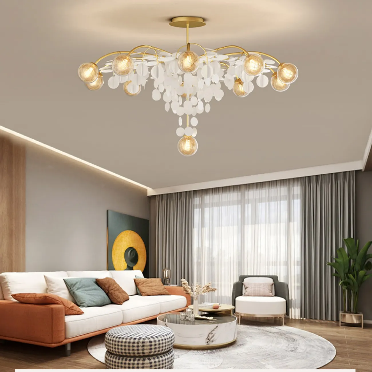 Подвесная люстра FELINA L5 от ImperiumLoft