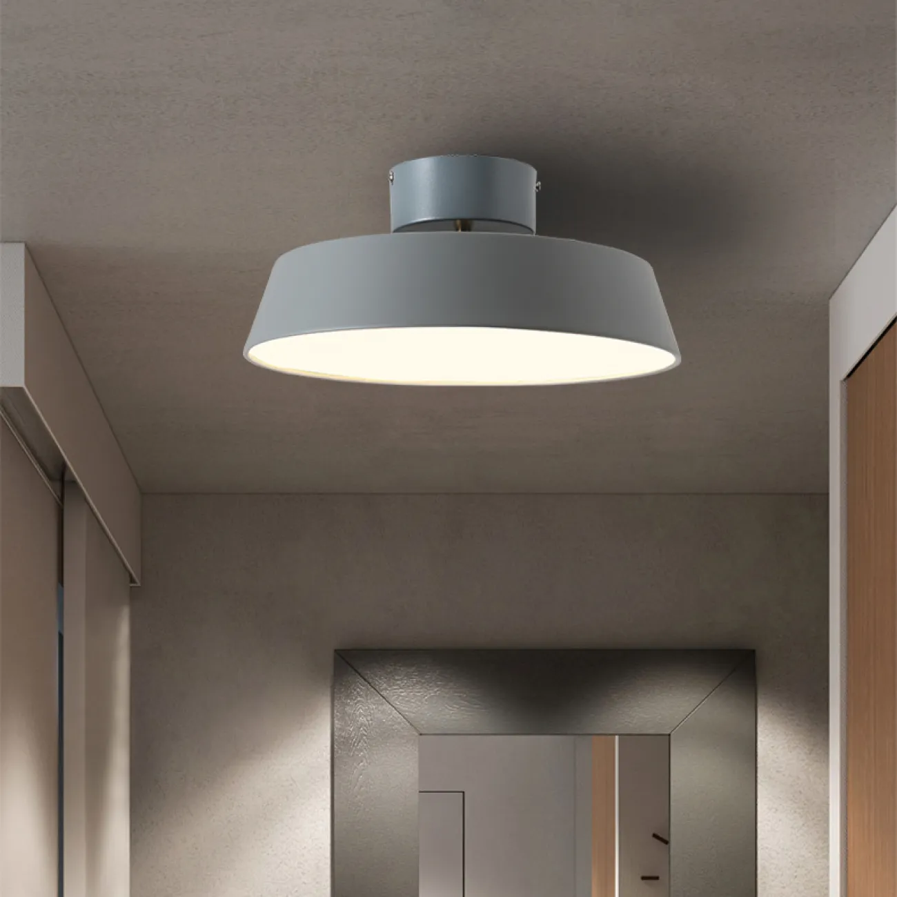 Подвесной светильник VALLA D40 Green от ImperiumLoft