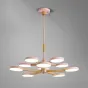 Подвесная люстра TURNA DBL L10 Pink от ImperiumLoft