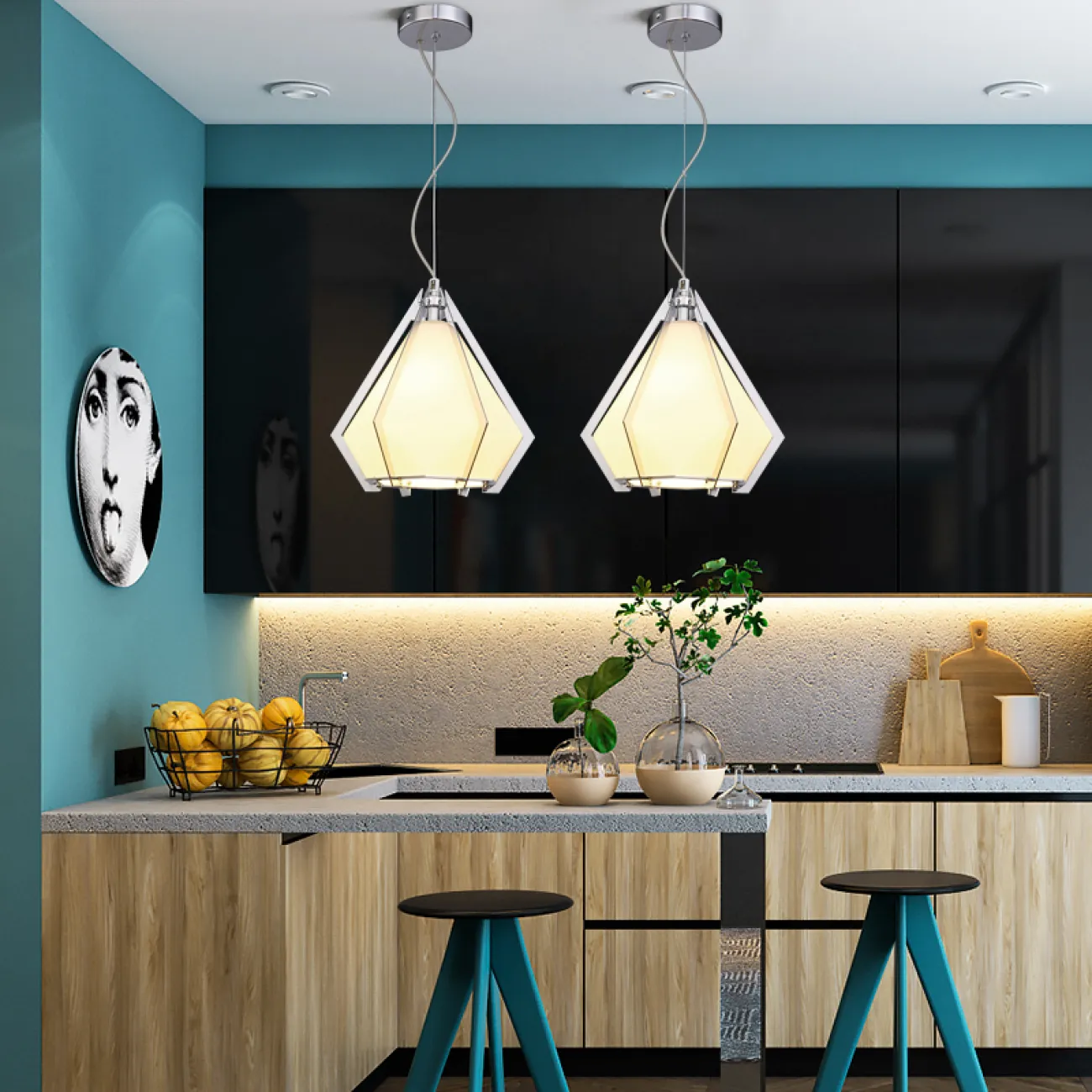 Подвесной светильник Harlow от ImperiumLoft