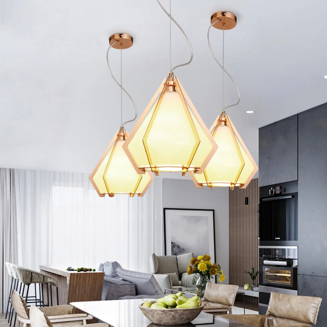 Подвесной светильник Harlow от ImperiumLoft