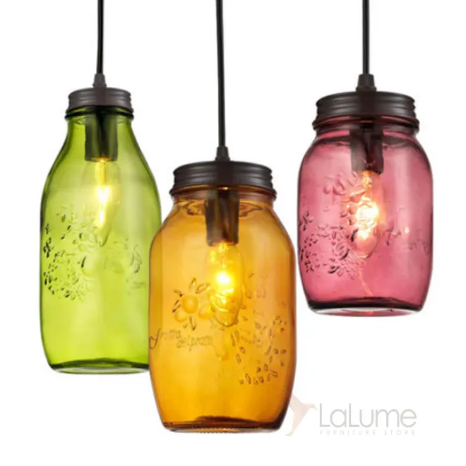Подвесной светильник Dreamy Rustic Colorful Mason Pendant от LaLume