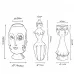 Дизайнерская скульптура женщины ваза LaLume-SKT00172