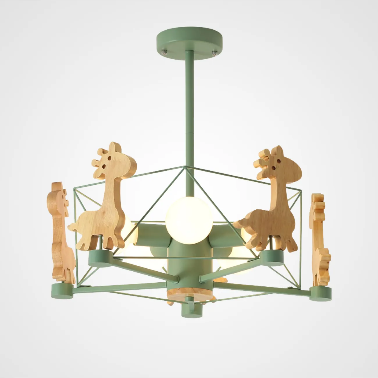 Потолочная люстра GIRAFFE Star Pink от ImperiumLoft