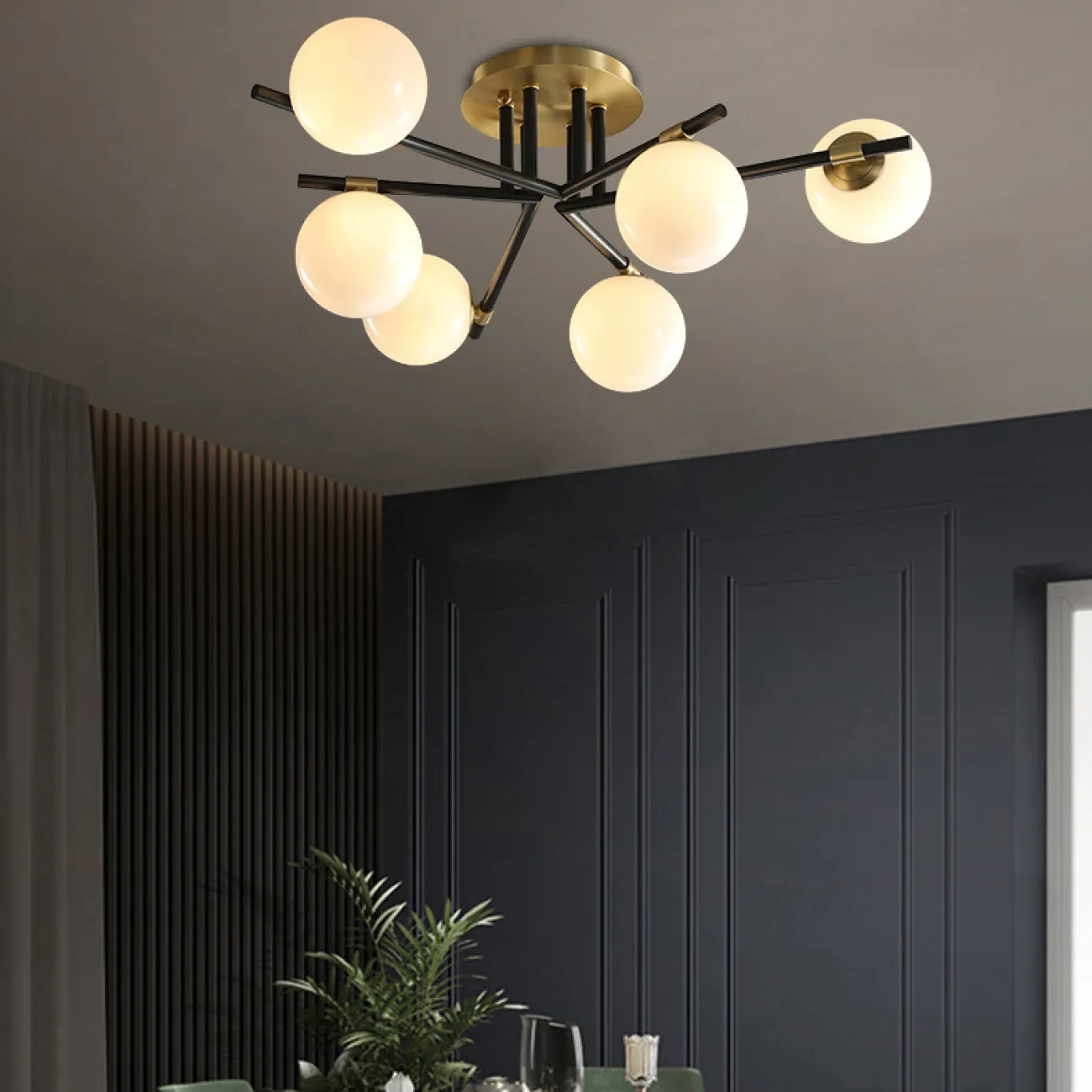 Потолочная люстра MARYON L6 от ImperiumLoft