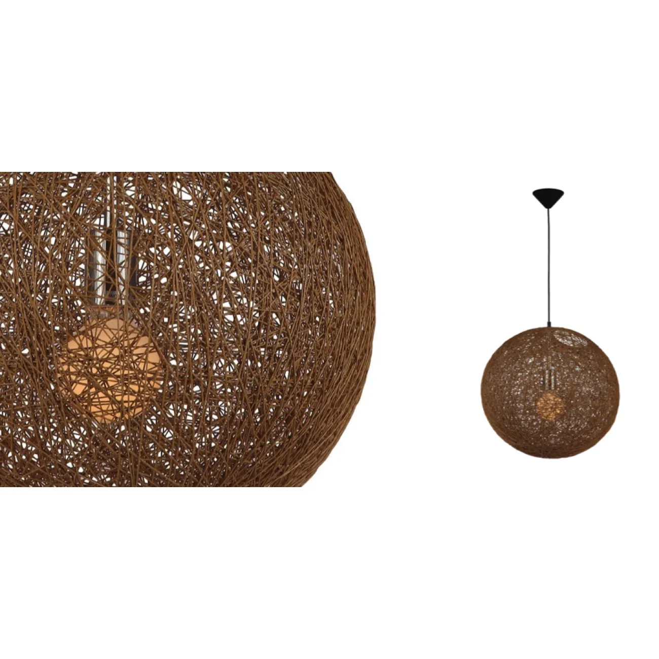 Подвесной светильник The Random Light Brown 60 designed by Bertjan Pot от LaLume