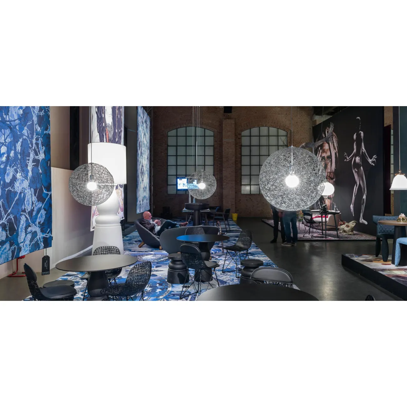 Подвесной светильник The Random Light Brown 60 designed by Bertjan Pot от LaLume