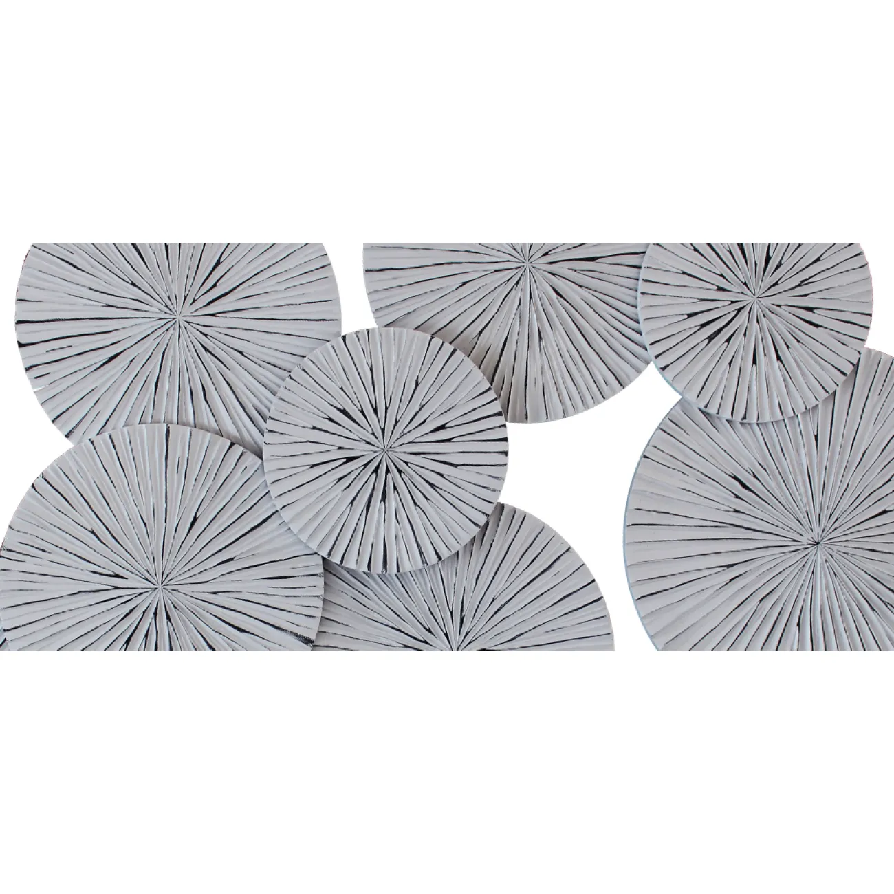 Арт-объект Apollo Gray Wall Plaque Disc от LaLume