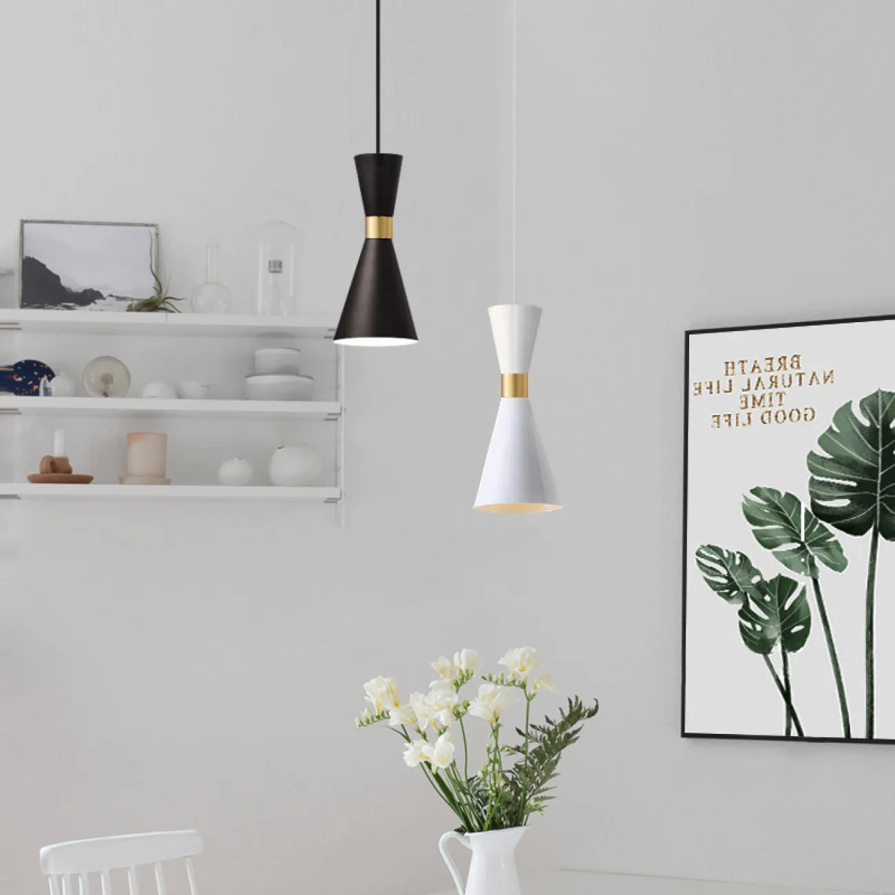 Подвесной светильник EVERT Gold White от ImperiumLoft